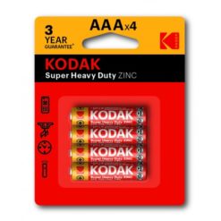 AAA size batteries by Kodak