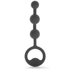 Silicone anal beads