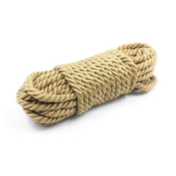 brown cotton bondage rope