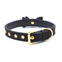 adjustable kitten collar with red bell