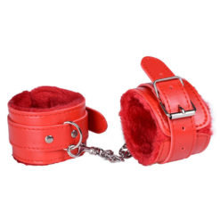 red soft cuffs by Rated R NZ