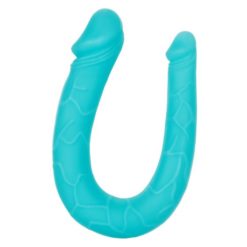 curved silicone double dong for women