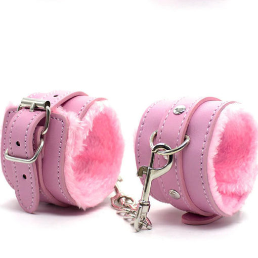 soft pink cuffs rated r