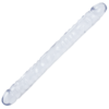 clear 18 inch double dong