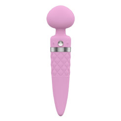 pink warming wand for massage