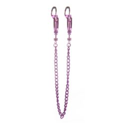 purple Helix Nipple clamps