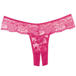 crotchless pink panties