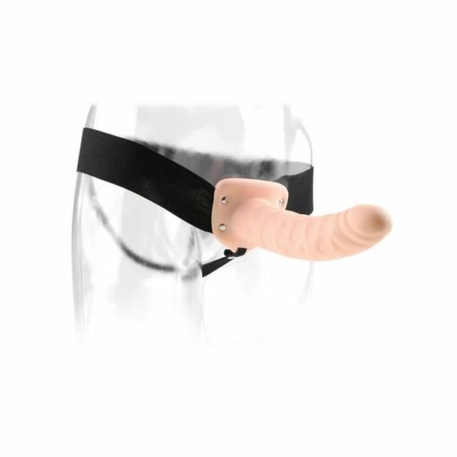 Hollow 8 inch strap on flesh
