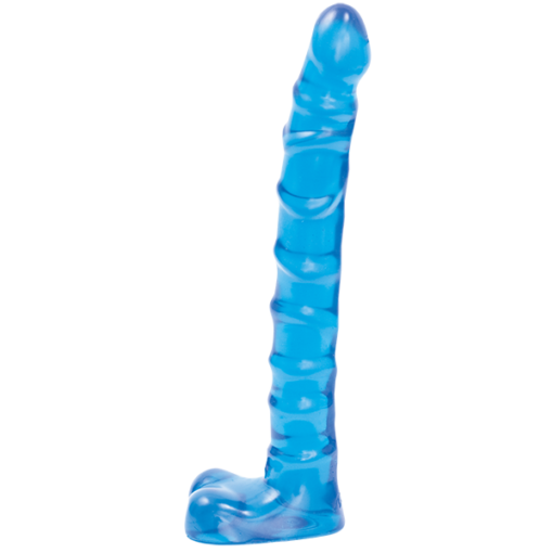 blue slimline anal dong