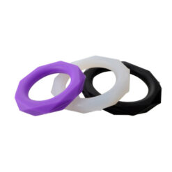silicone designer stamina set cock rings