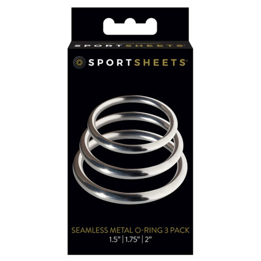 Seamless Metal O Rings - Sportsheets 