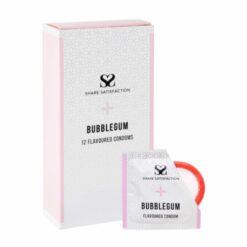 12 bubblegum flavour condoms