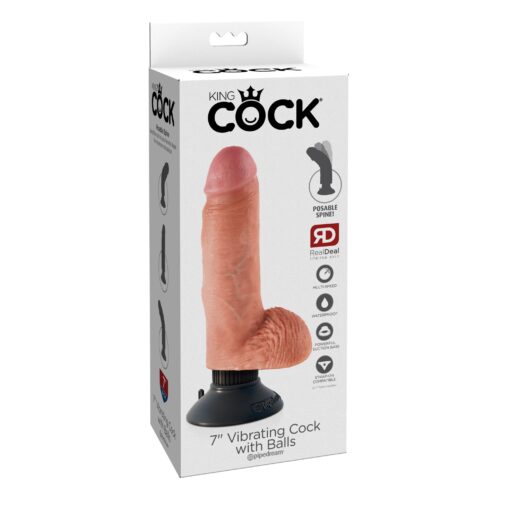7 inch vibrating cock
