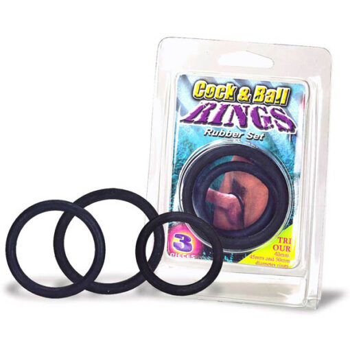 rubber cock & ball rings