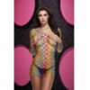 rainbow mini dress