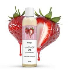 Strawberry massage oil
