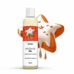 Christmas cookie massage oil