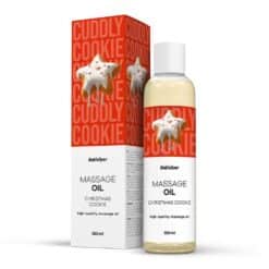 Christmas cookie massage oil pack
